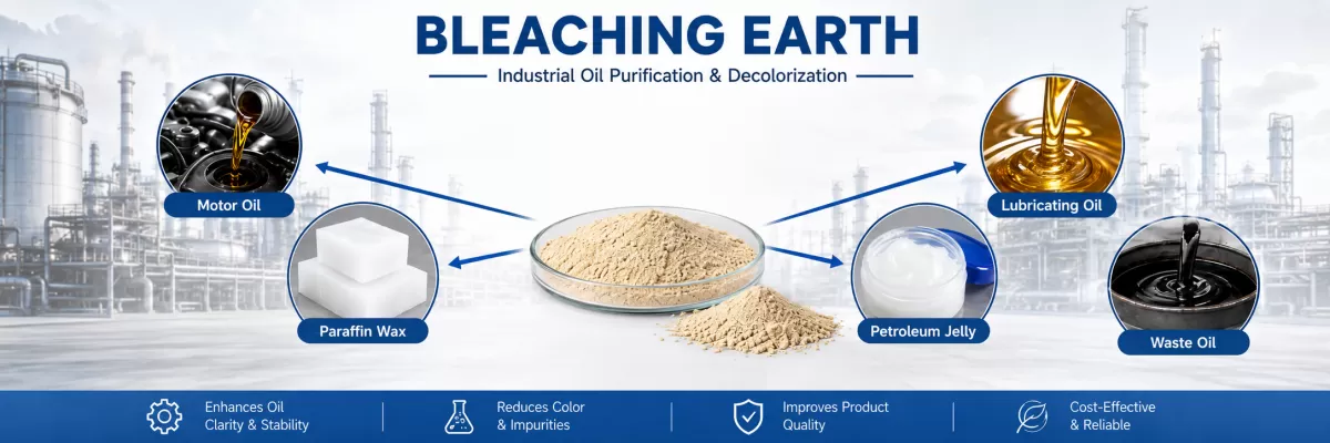 Bleaching Clay For Industrial Oil